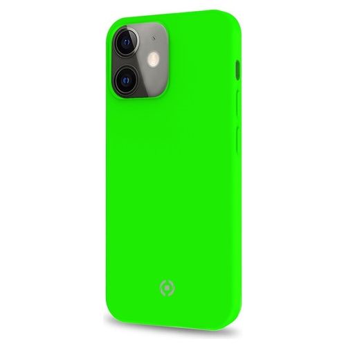 Celly Cromo Fluo Cover per iPhone 13 Mini Verde