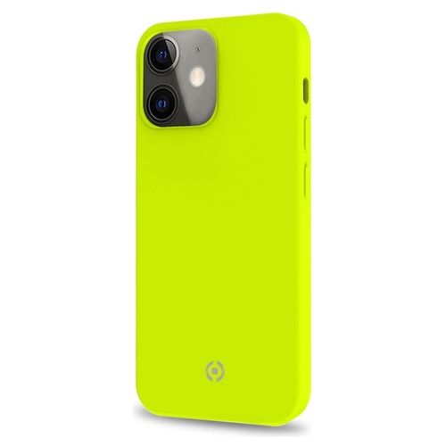 Celly Cromo Fluo Cover per iPhone 13 Mini Giallo