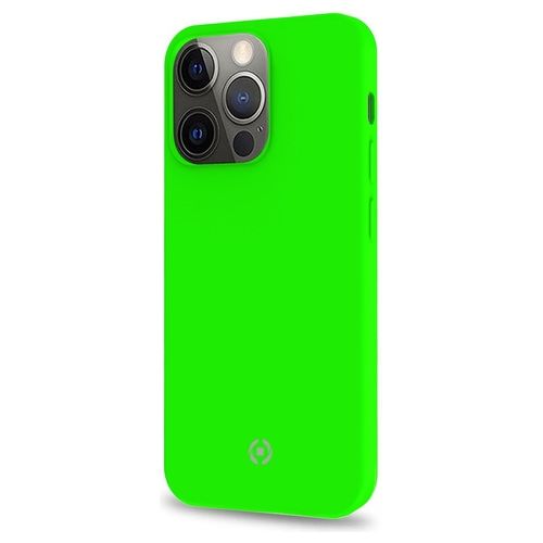 Celly Cromo Fluo Cover per iPhone 13 Pro Max Verde
