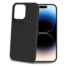 Celly CromoMag Cover per iPhone 15 Pro Nero