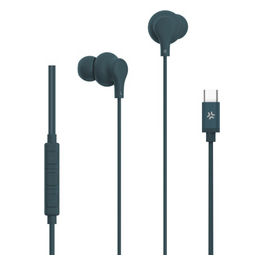 Cuffie In-Ear USB-C Blu con Microfono