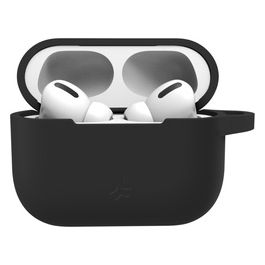 Custodia AirCase per AirPods Pro Nero Silicone