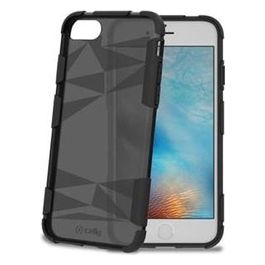 Celly Custodia per Iphone 7, 4,7, in Policarbonato, nero