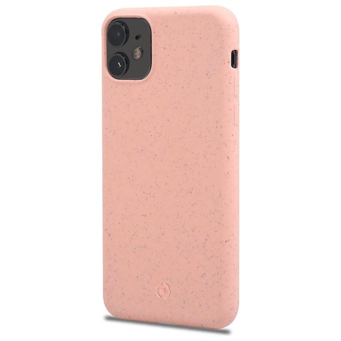 Celly Earth Cover per iPhone 11 Rosa