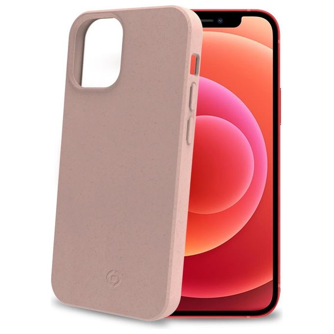 Celly Earth Cover per iPhone 2020 5.4'' Rosa