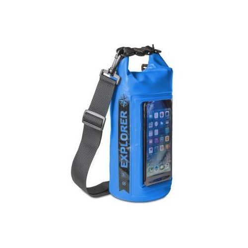 Celly Explorer Dry Bag 2L Custodia Impermeabile per Smartphone fino a  6,2" Blu