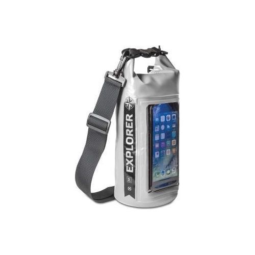 Celly Explorer Dry Bag 2L Custodia Impermeabile per Smartphone fino a  6,2" Grigio