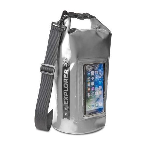 Celly Explorer Dry Bag 5L Custodia Impermeabile per Smartphone fino a  6,2" Grigio