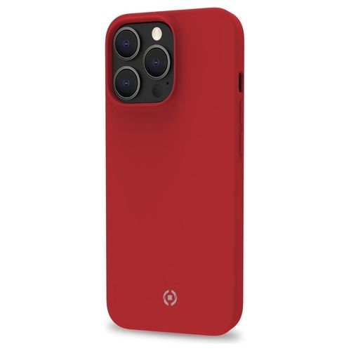 Celly Feeling Cover per iPhone 14 Pro Rosso