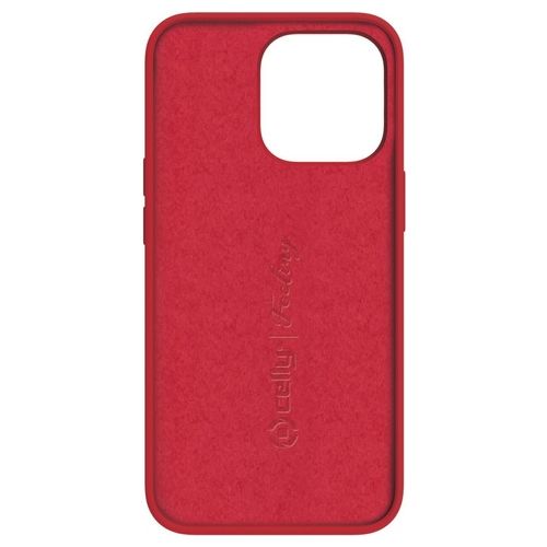 Celly Feeling Cover per iPhone 13 Pro Max Rosso