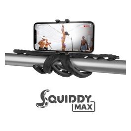 Celly Flexible Maxi Tripod Squiddy Max Supporto per Smartphone Nero