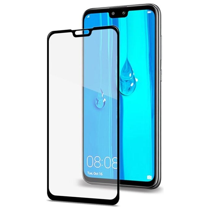 Celly Full Glass per Huawei Y9 2019 Nero