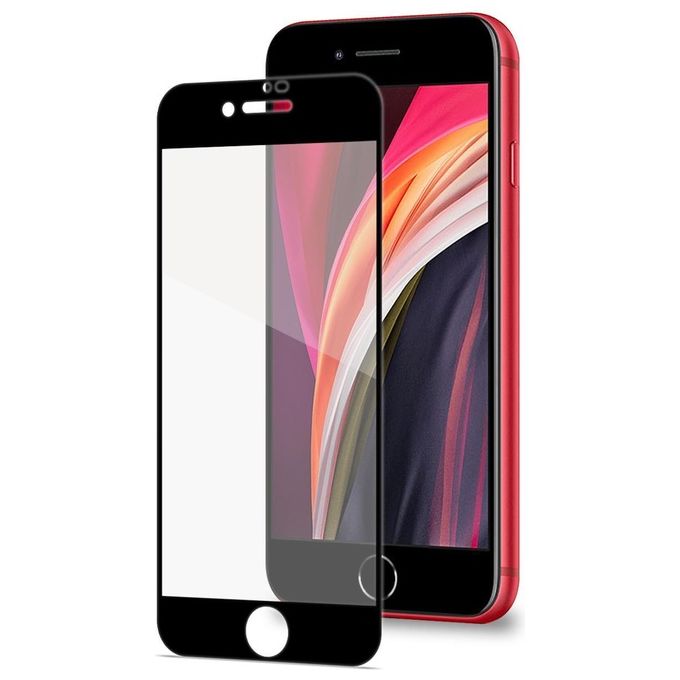 Celly Full Glass per iPhone Se 2nd Gen Nero