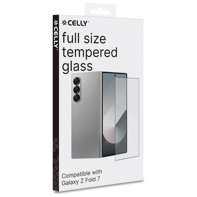 Celly Full Glass proteggi schermo per Samsung Galaxy Z Fold 7