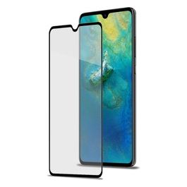 Full Glass Protezione Display in Vetro per Huawei Mate 20 Nero