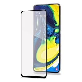 Full Glass Protezione Schermo per Samsung Galaxy A80 Nero