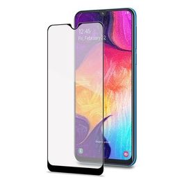 Celly Full Glass per Samsung Galaxy A20 Nero