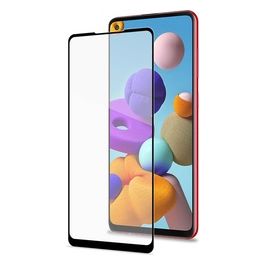 Full Glass per Samsung a21s Nero