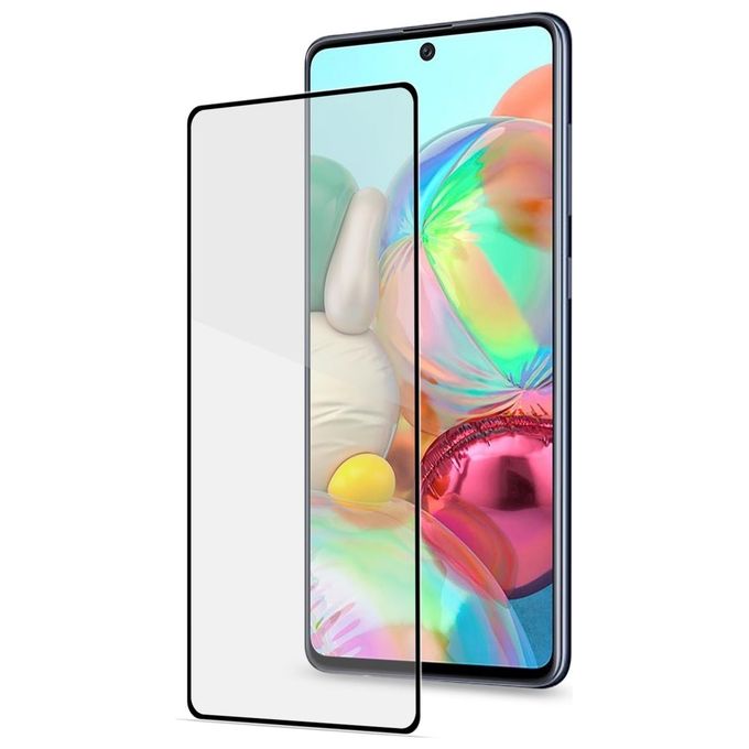 Celly Full Glass per Samsung Galaxy A72 Nero