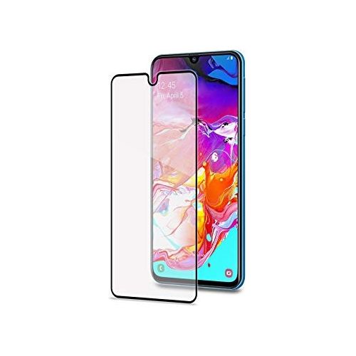 Celly Full Glass per Samsung Galaxy A70 Nero