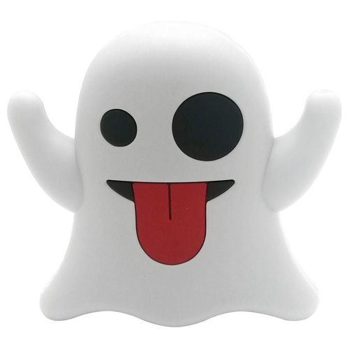 Celly Ghost 2200 Emoji Batteria Portatile Bianco Ioni di Litio 2200Mah