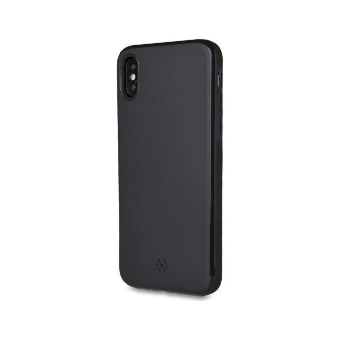 Celly Ghost Skin Cover per iPhone XS Max Nero