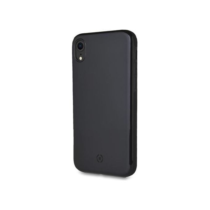 Celly Ghost Skin Cover per iPhone XR Nero