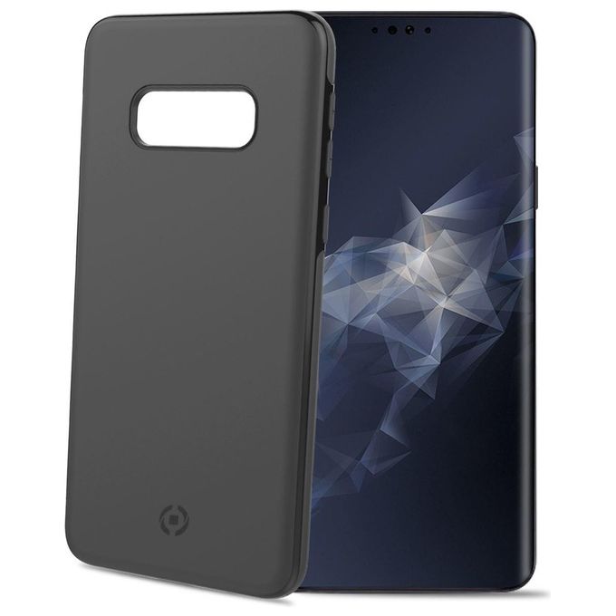 Celly Ghost Skin Cover per Samsung Galaxy S10E Nero