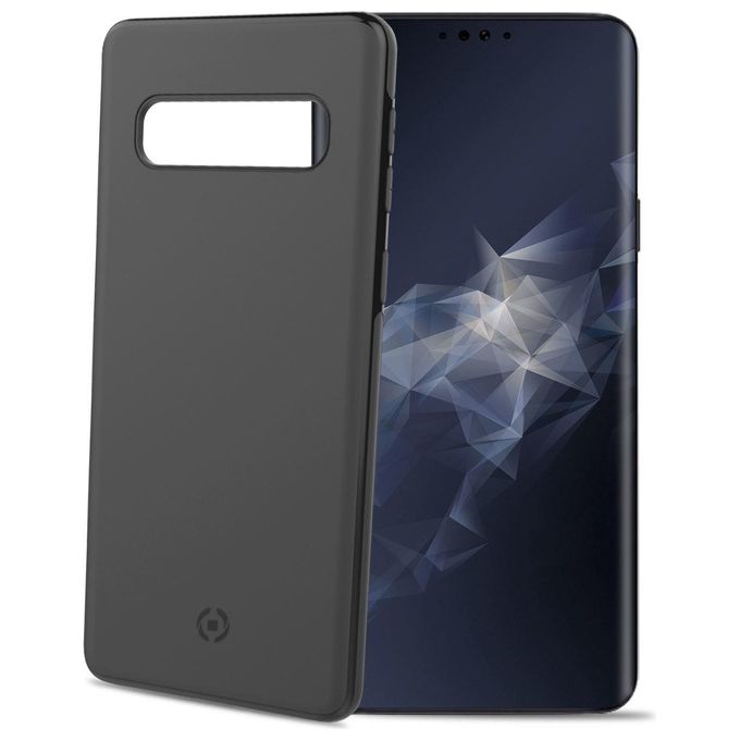 Celly Ghostskin Cover per Samsung Galaxy S10 Nero