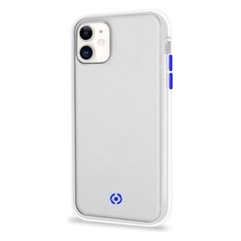 Celly Glacier Cover per iPhone 11 Bianco