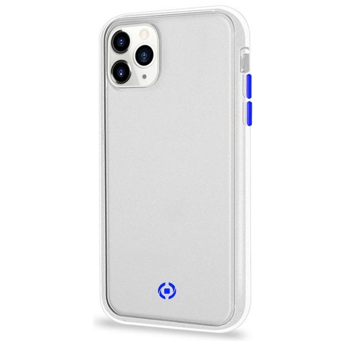 Celly Glacier Cover per iPhone 11 Pro Bianco