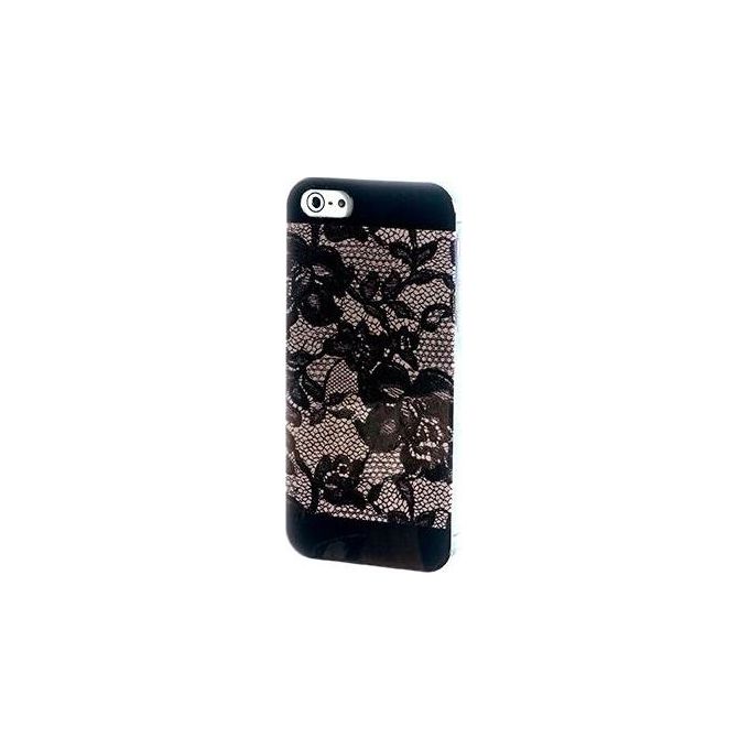 Celly Glamme Cover Laces Taupe Iphone 5