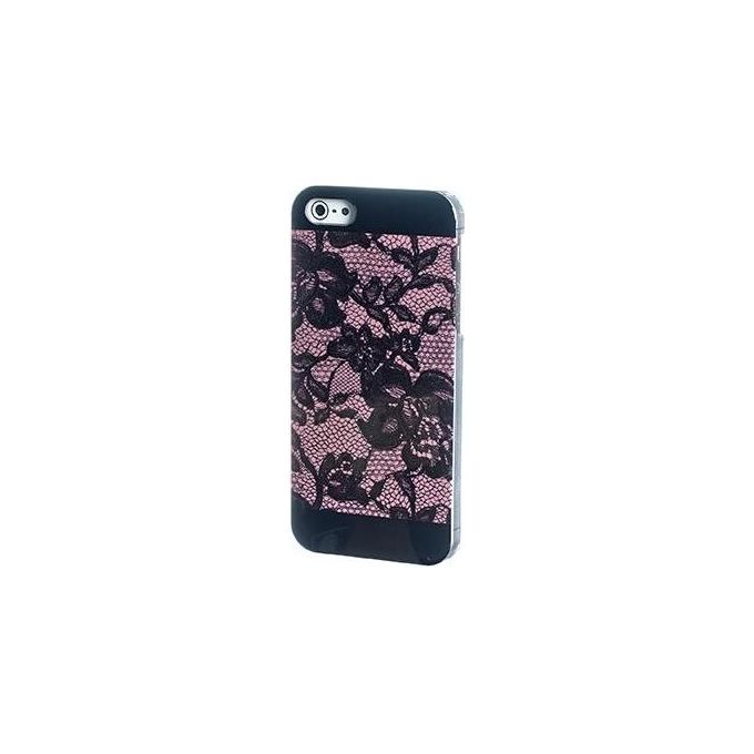 Celly Glamme Cover Laces Pink Iphone 5