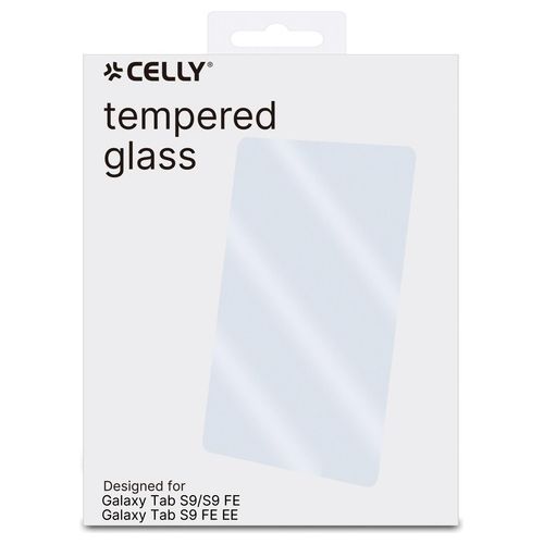 Celly Glass Proteggi Schermo per Samsung Galaxy Tab S9/S9 FE/S9 FE EE