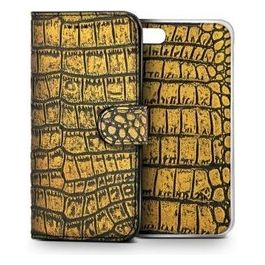 gold Crocodile ambo per Iphone 6