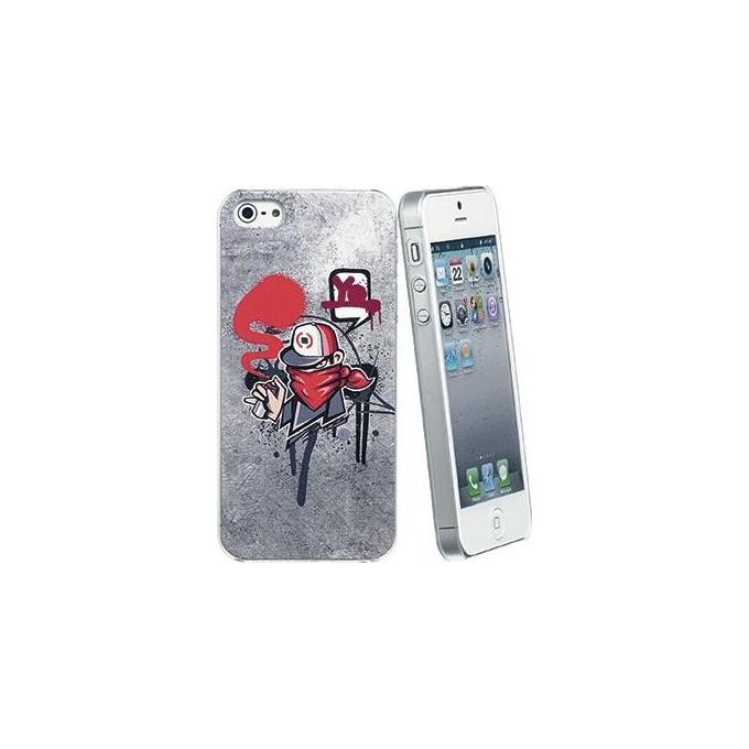 Celly Graffiti Bandit Cover Iphone 5 Red
