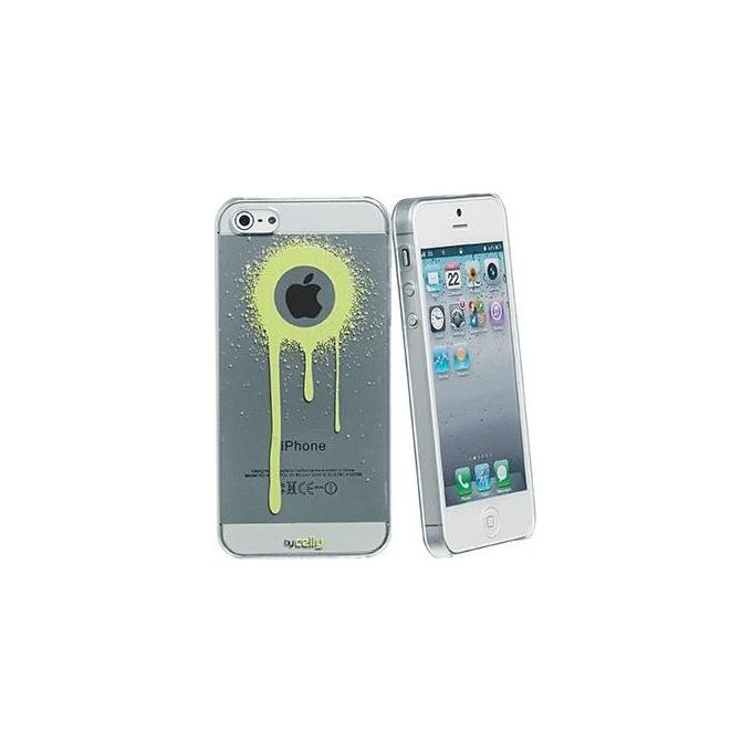 Celly Graffiti Drips Cover Iphone 5 Green