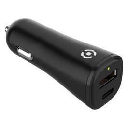 Celly Grs Car Charger Usb-a Usb-c Nero