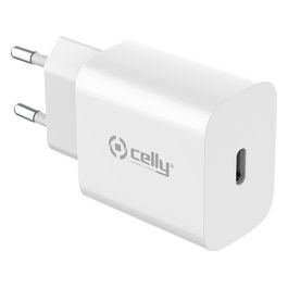 Celly Grs Travel Charger Usb-c 25W Bianco