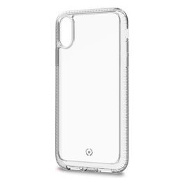 Celly Hexalite Cover per iPhone XR Bianco