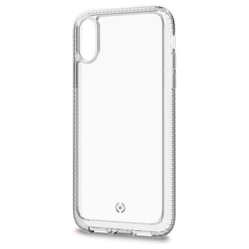 Celly Hexalite Cover per iPhone XR Bianco