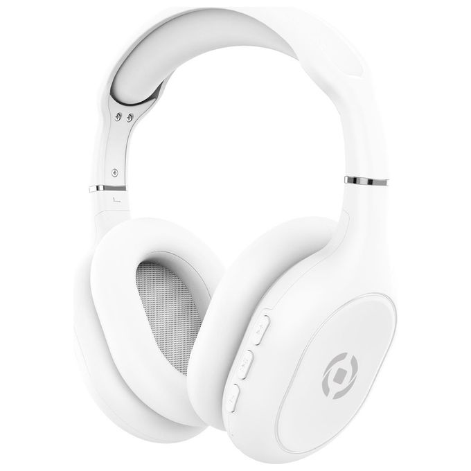 Celly Hyper Beat Bluetooth Stereo Headphones Bianco