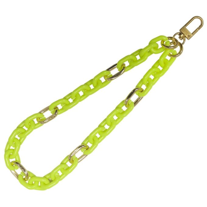 Celly Jewel Chain Yellow Fluo