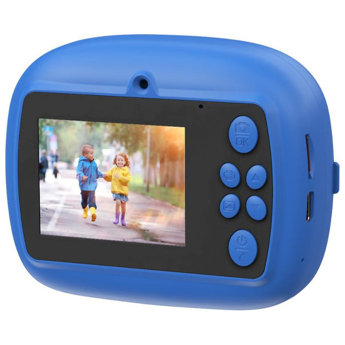 Celly KIDSCAMPRINTBL KidsCamPrint Blu Fotocamera instantanea per bambini