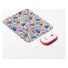 Kit Mouse e Mousepad Wireless Keith Haring Ergonomico