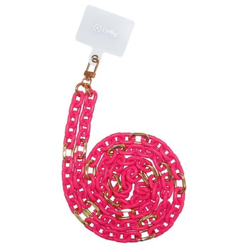 Celly LACETCHAINPKF Lacet Chain Pink Fluo