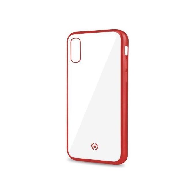 Celly Lase Matt Cover per iPhone XS Max Rosso