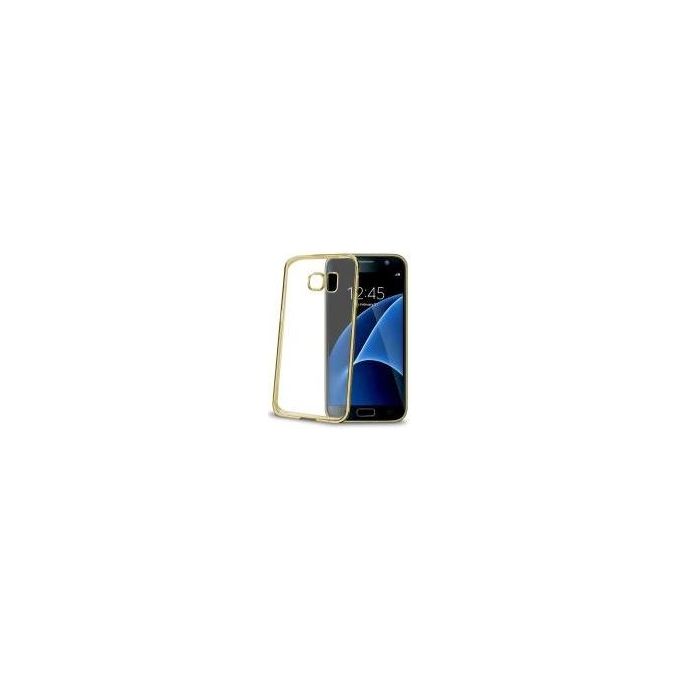 Celly Laser Cover Galaxy S7 gold