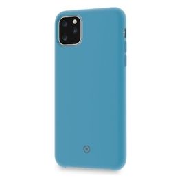 Celly Leaf Cover per iPhone 11 Pro Max Blu