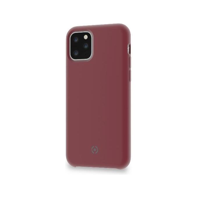 Celly Leaf Cover per iPhone 11 Rosso